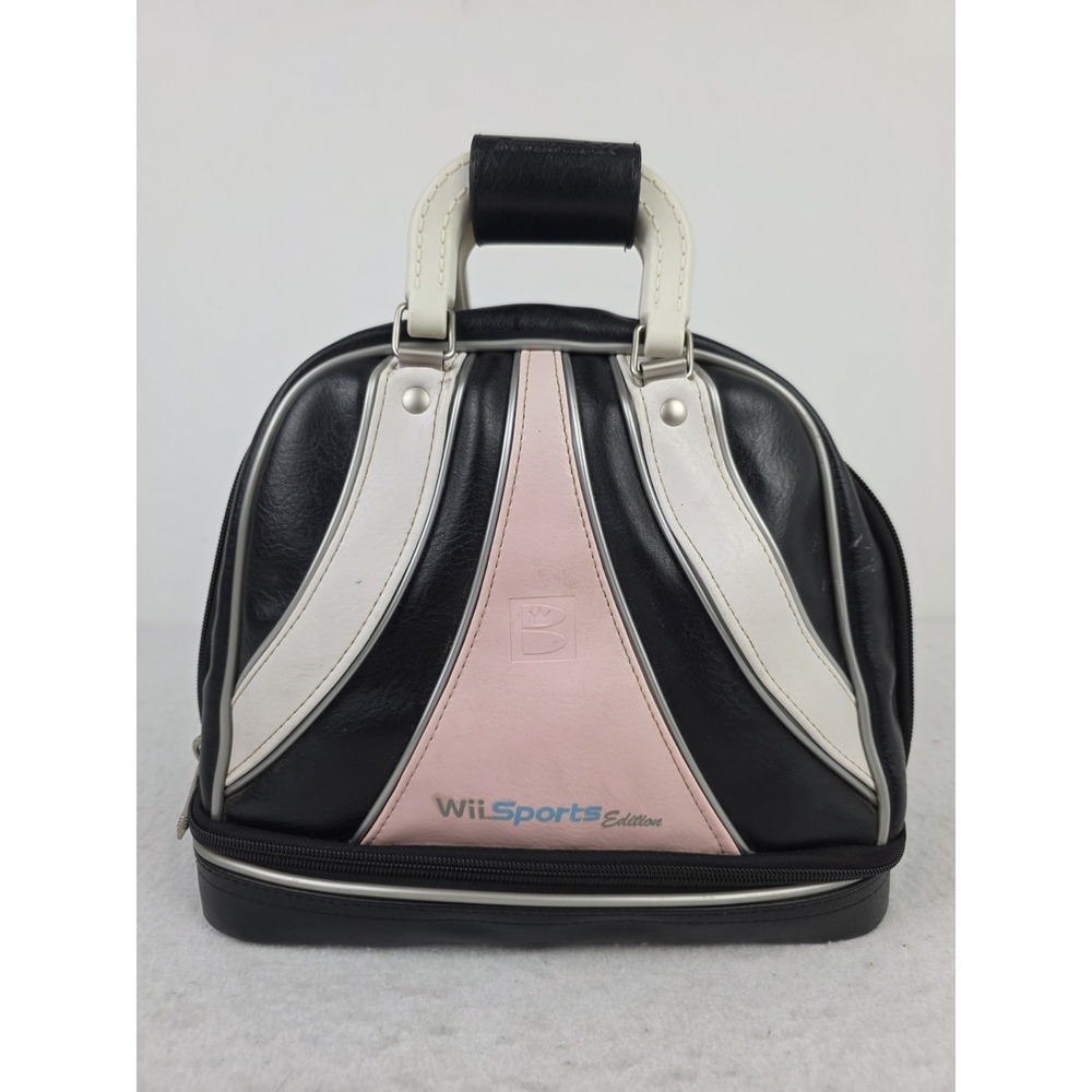 Brunswick Nintendo Wii Sports Edition Bowling Bag Carry Case Pink Black White